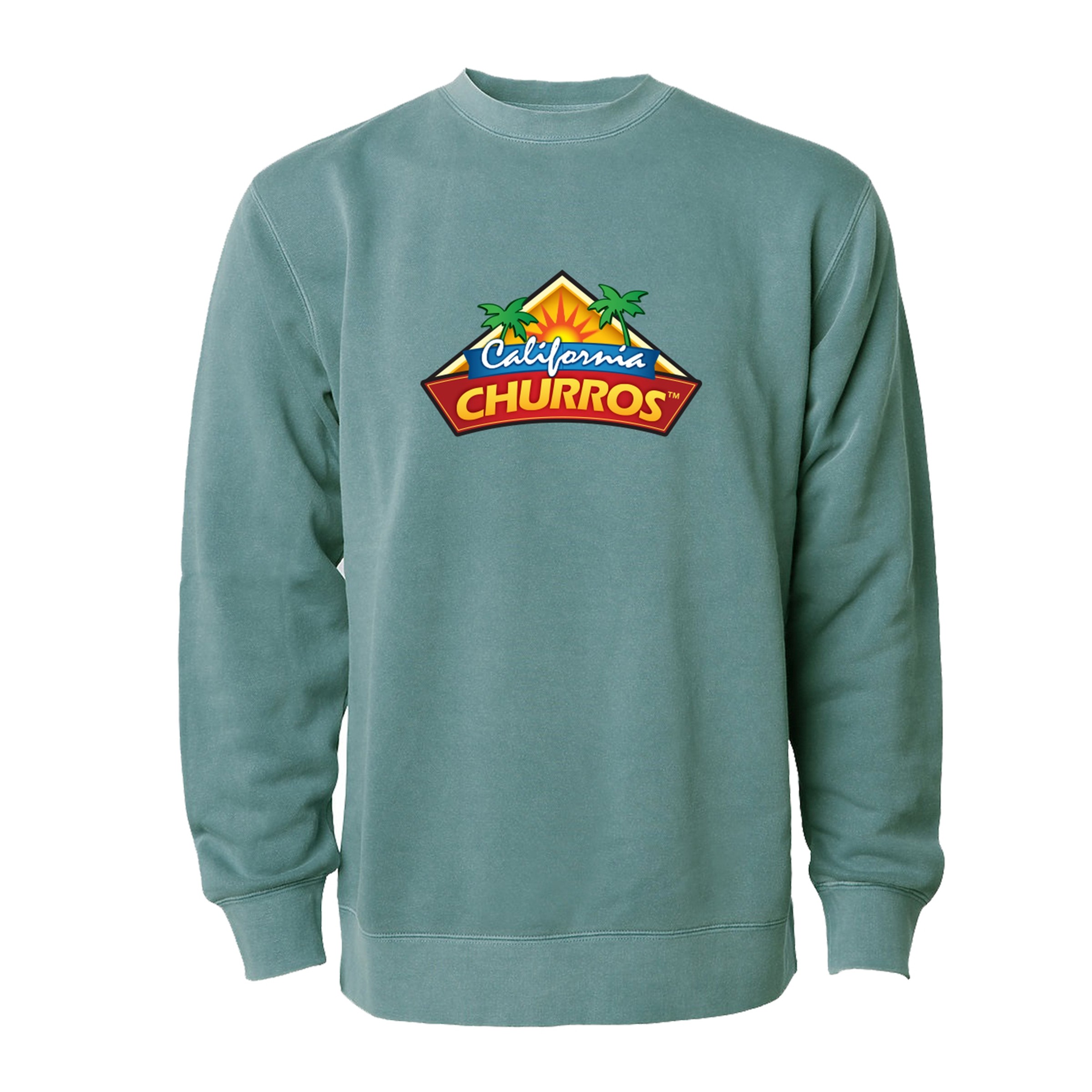 Midweight Pigment Dyed Crew Neck 1