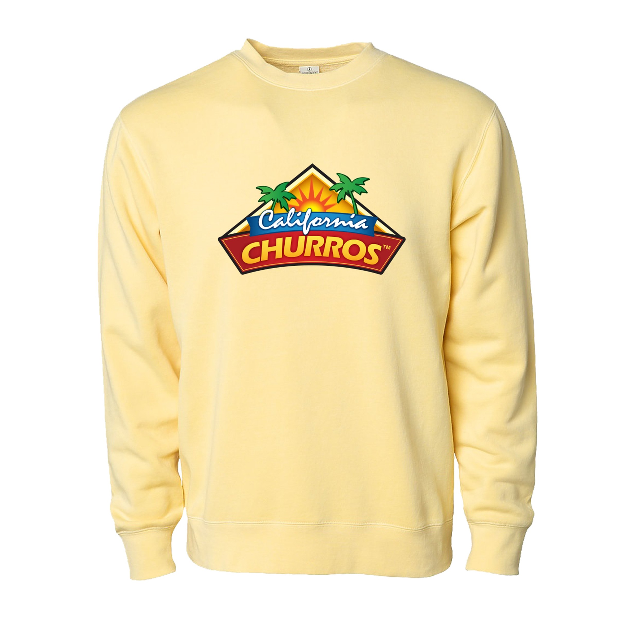 Midweight Pigment Dyed Crew Neck 1