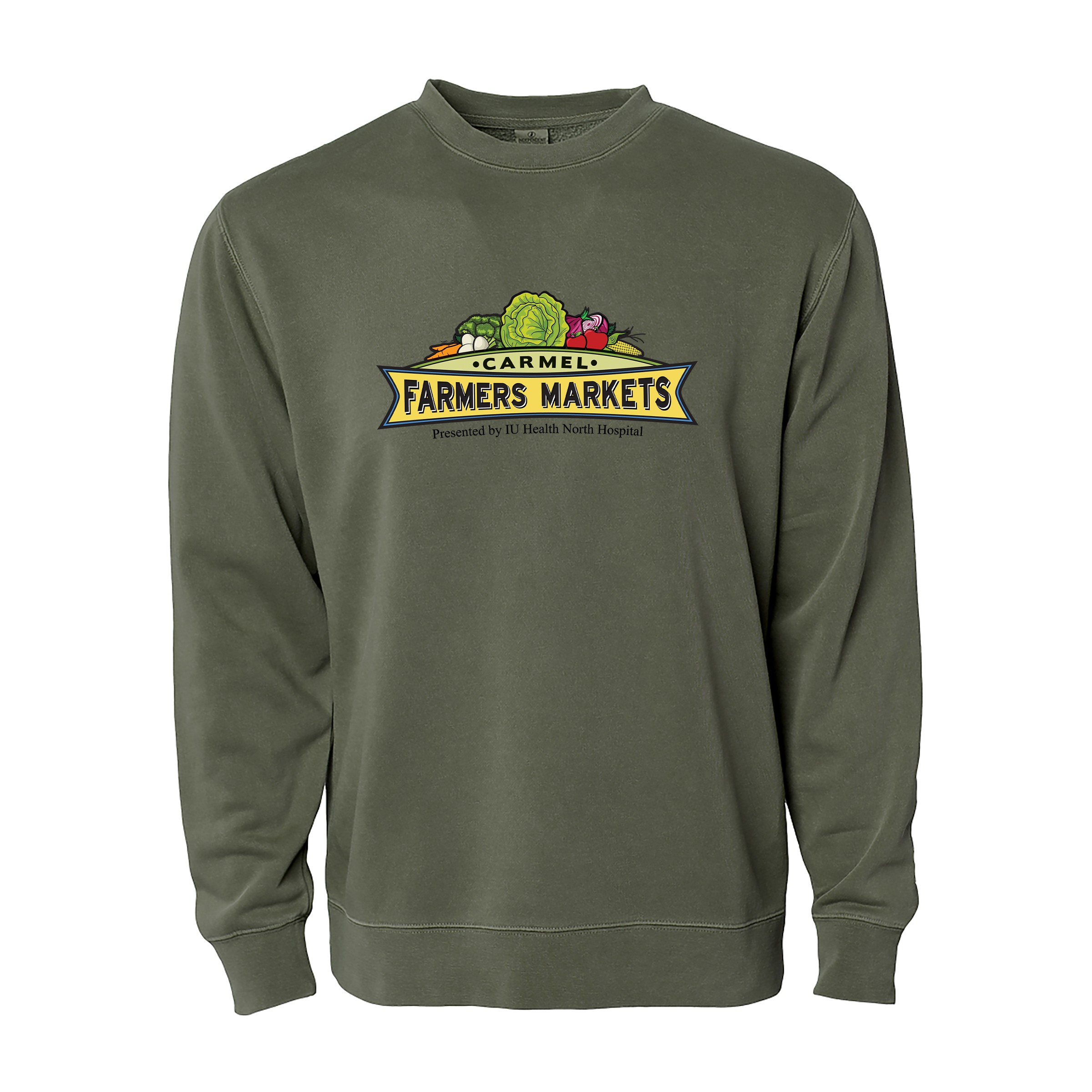 Midweight Pigment Dyed Crew Neck 1