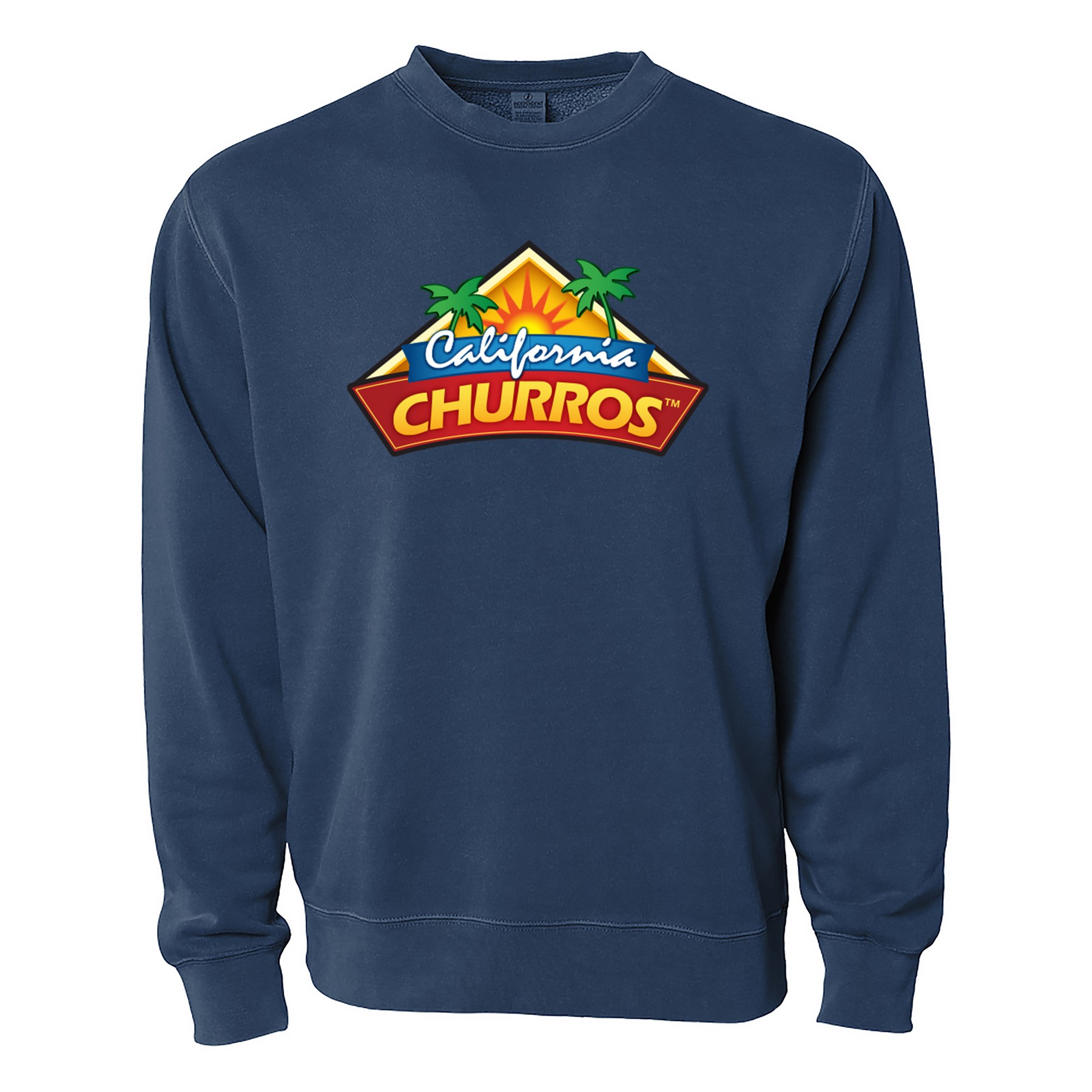 Independent Trading Co.® Midweight Pigment Dyed Crew Neck Shirt 1