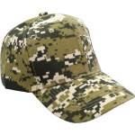 Camo Hat - Camo Khaki Camo Hat - Camo Khaki