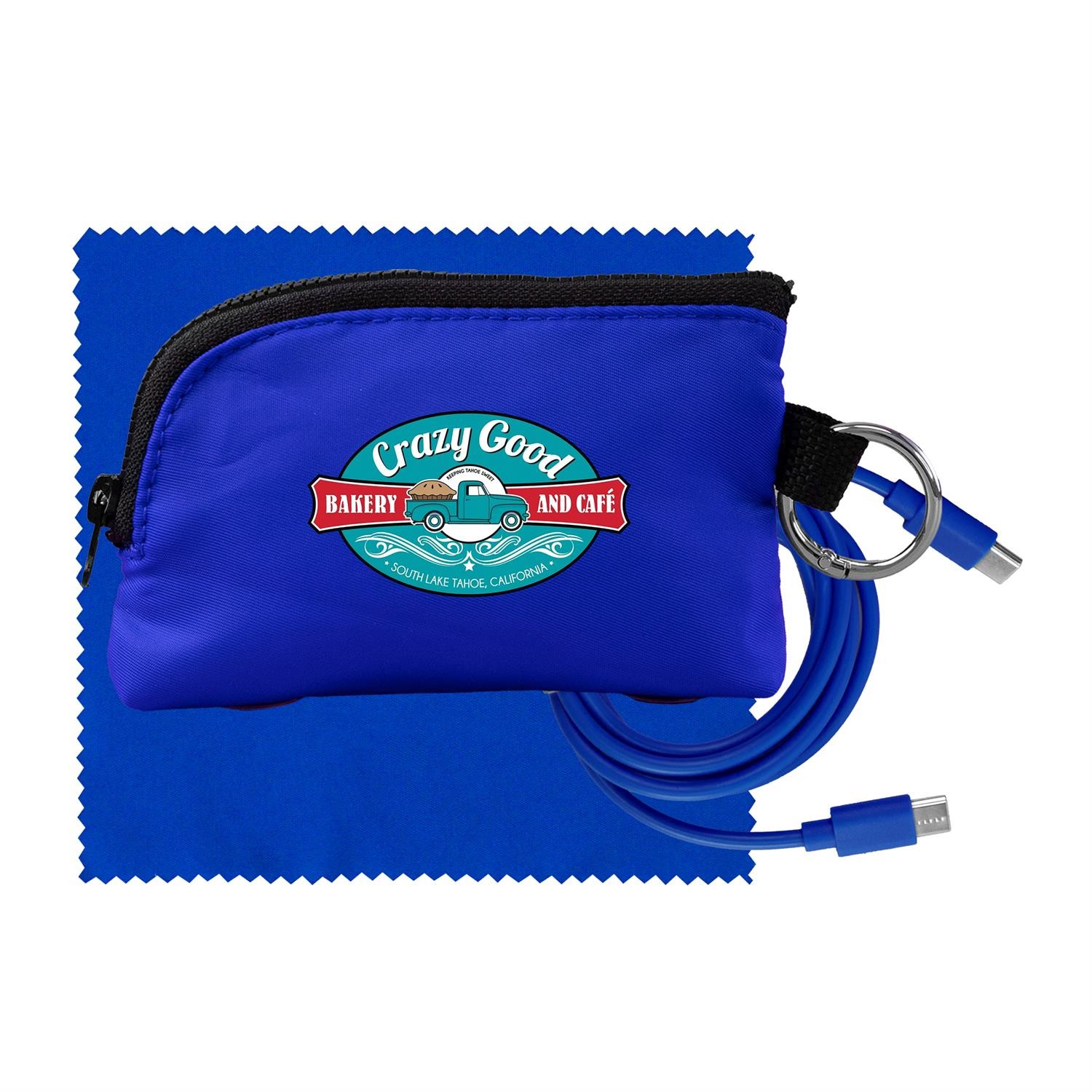 Zip Around C to C Cable & Cloth Set 1