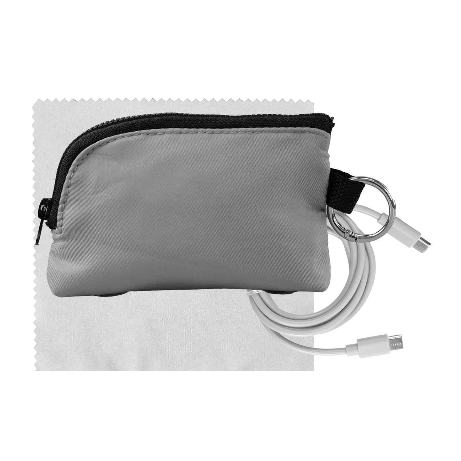 Zip Around C to C Cable & Cloth Set 1