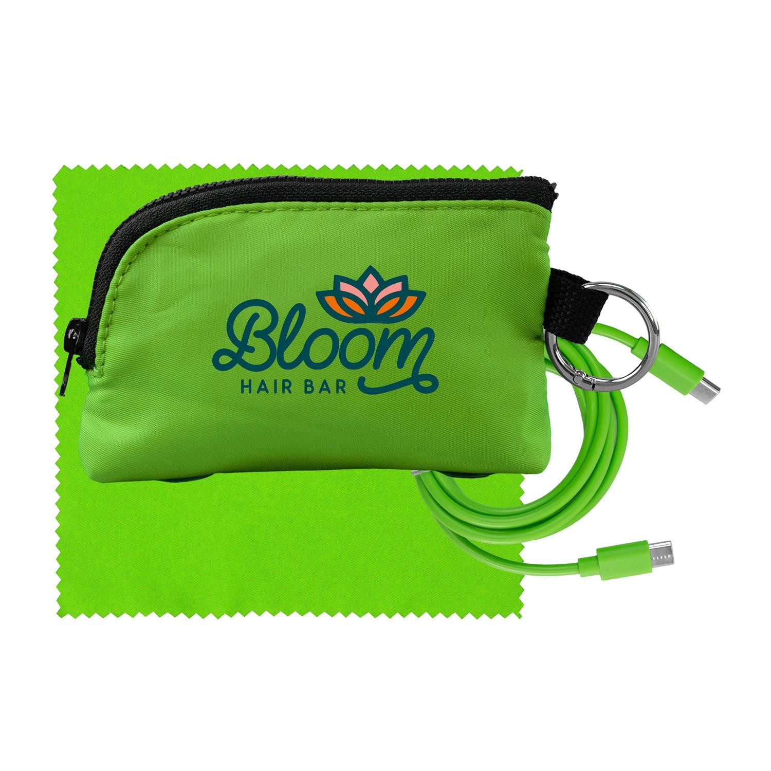 Zip Around C to C Cable & Cloth Set 1