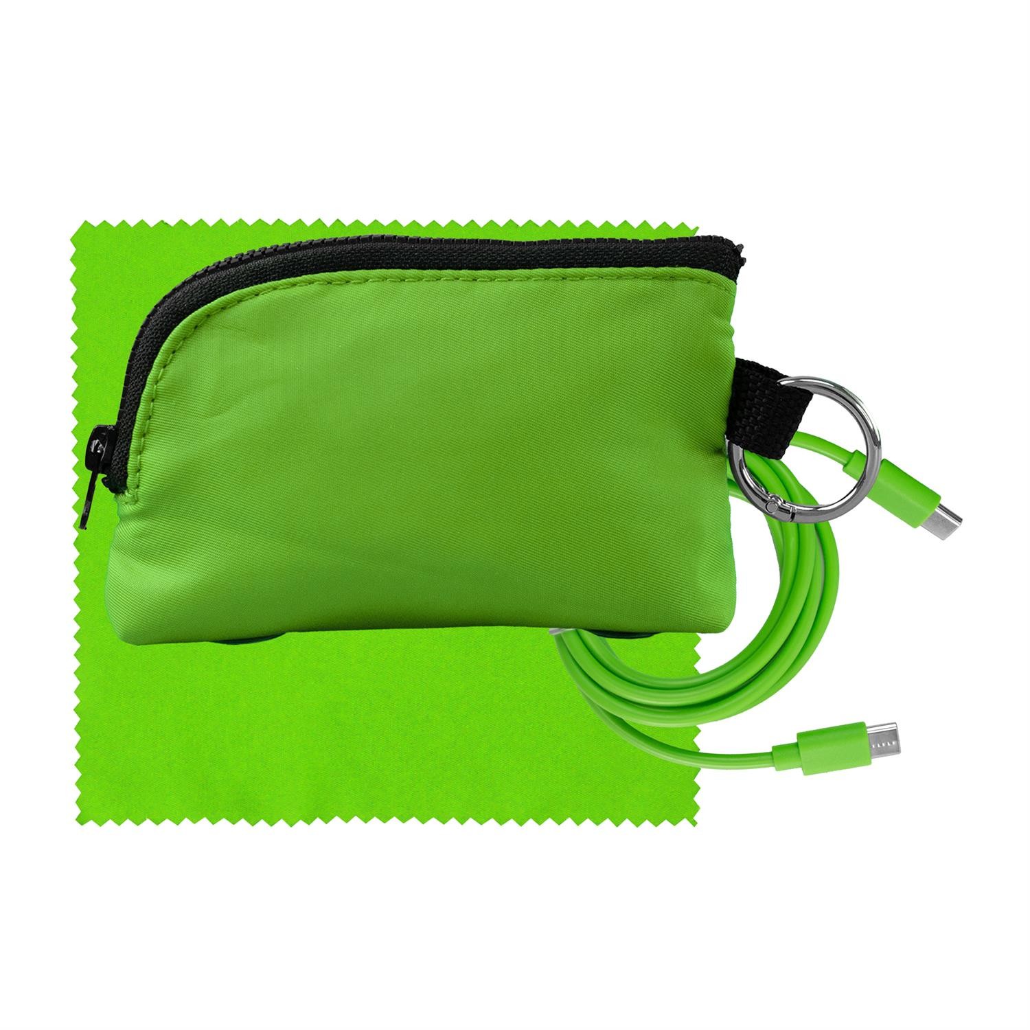 Zip Around C to C Cable & Cloth Set 1