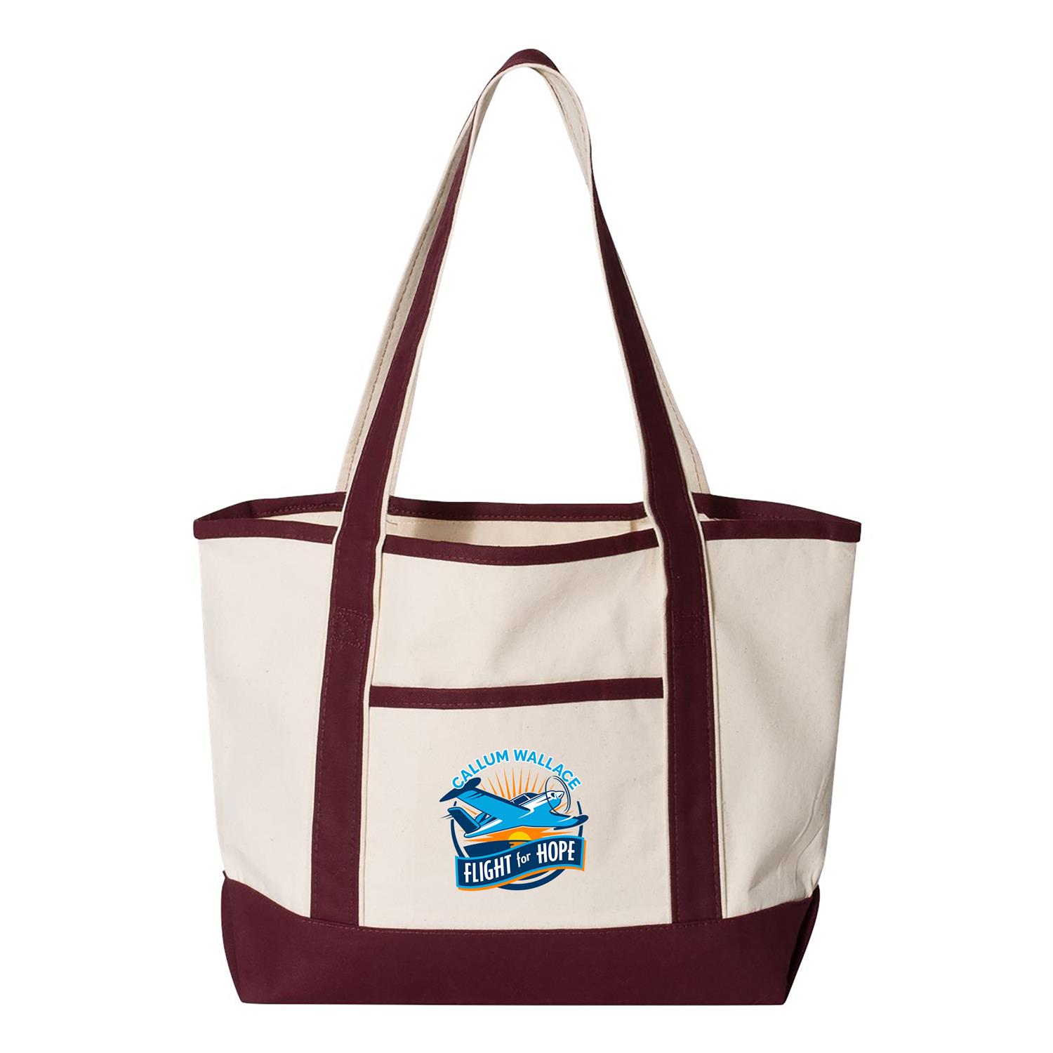 Q-Tees 20L Small Deluxe Tote 1