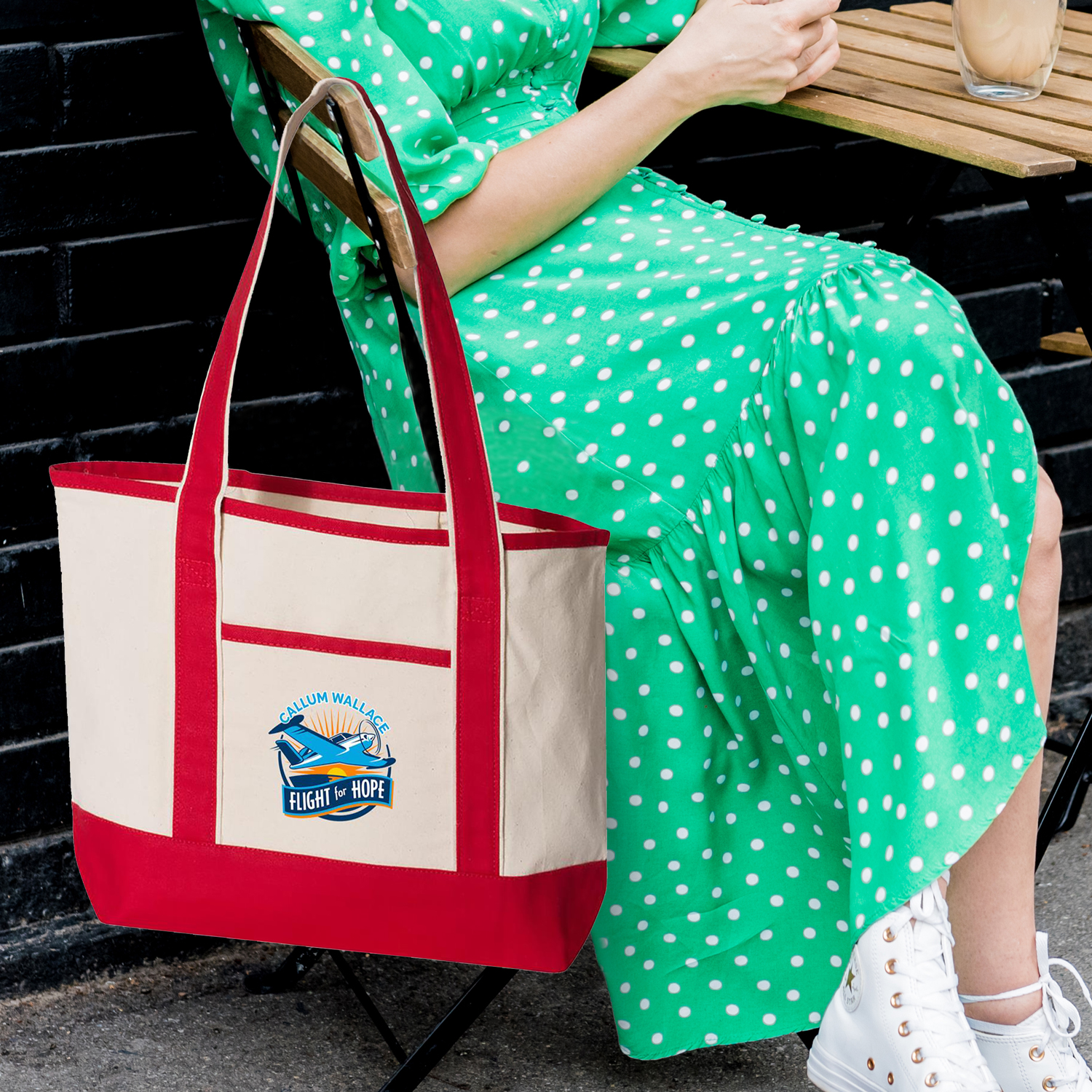 Q-Tees 20L Small Deluxe Tote 1