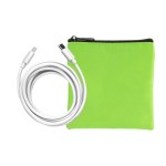 Colorful RPET 6' C to C Cable Set - Green Blank Colorful RPET 6' C to C Cable Set - Green Blank
