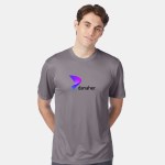 Hanes Unisex Cool DRI® Performance T-Shirt - Graphite Logo Hanes Unisex Cool DRI® Performance T-Shirt - Graphite Logo
