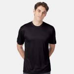 Hanes Unisex Cool DRI® Performance T-Shirt - Black Blank Hanes Unisex Cool DRI® Performance T-Shirt - Black Blank