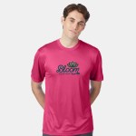 Hanes Unisex Cool DRI® Performance T-Shirt - Wow Pink Logo Hanes Unisex Cool DRI® Performance T-Shirt - Wow Pink Logo