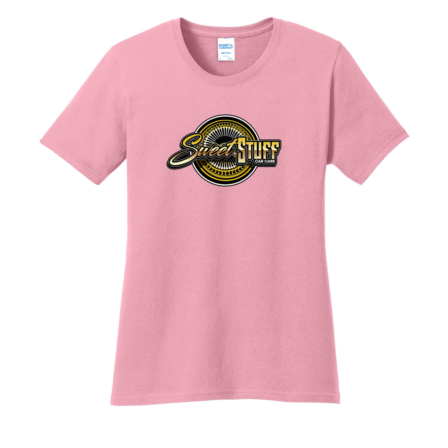Port & Co® Women's Core Cotton Tee 1