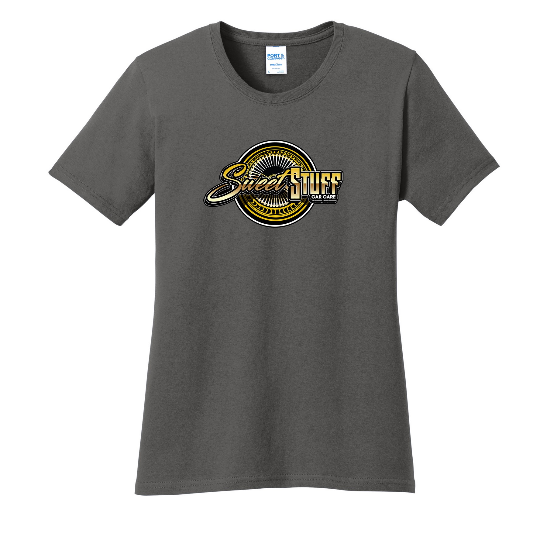 Port & Co® Women's Core Cotton Tee 1