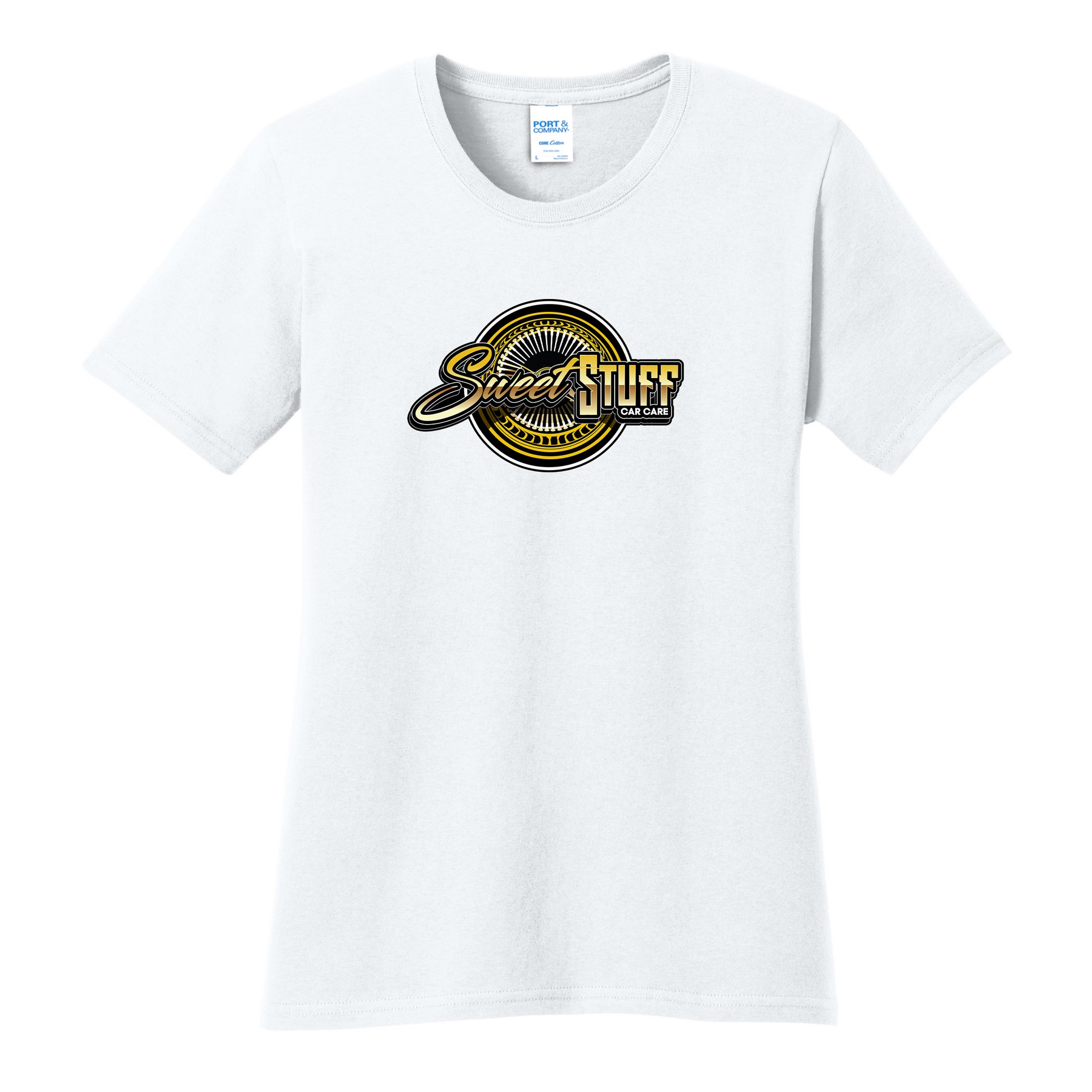 Port & Co® Women's Core Cotton Tee 1