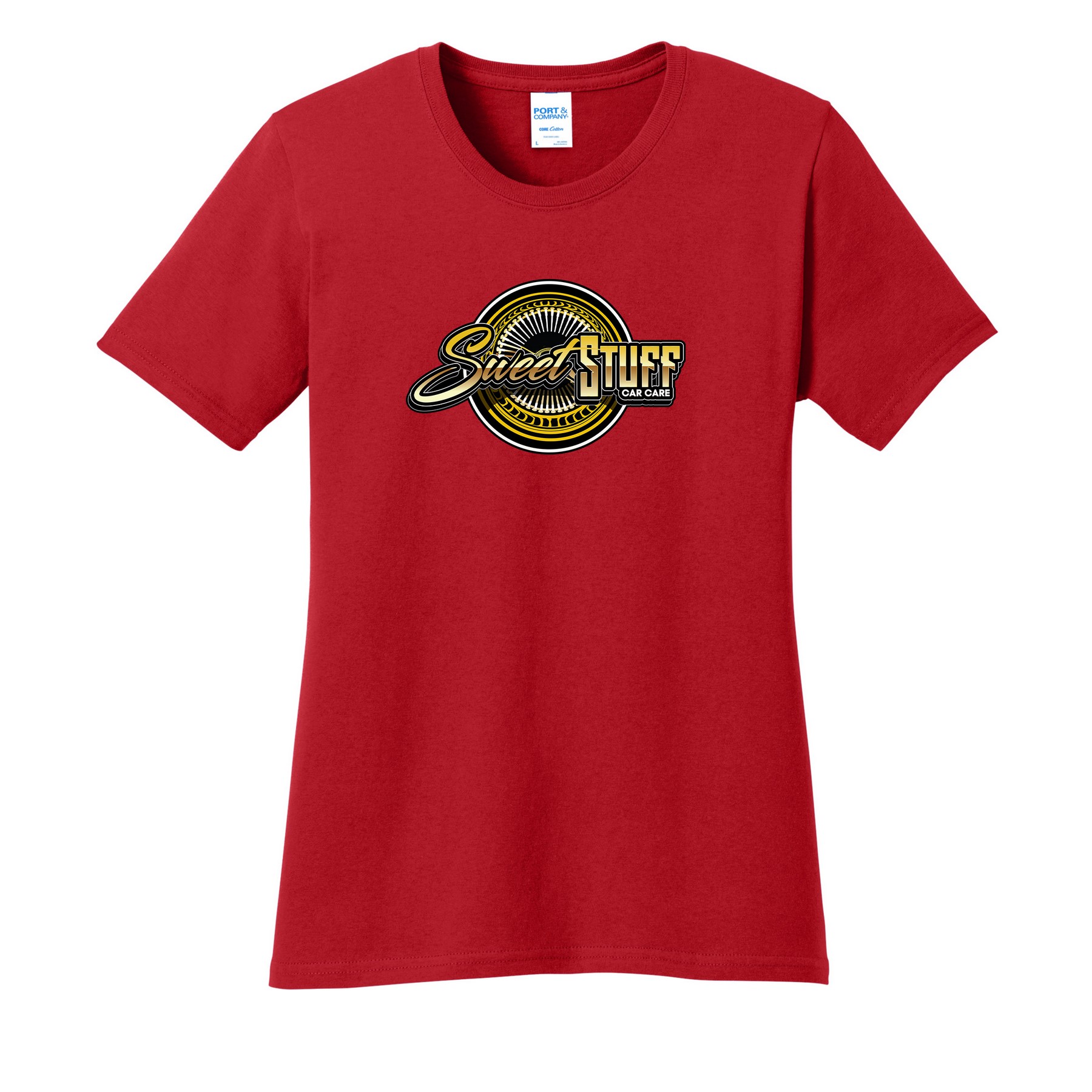 Port & Co® Women's Core Cotton Tee 1