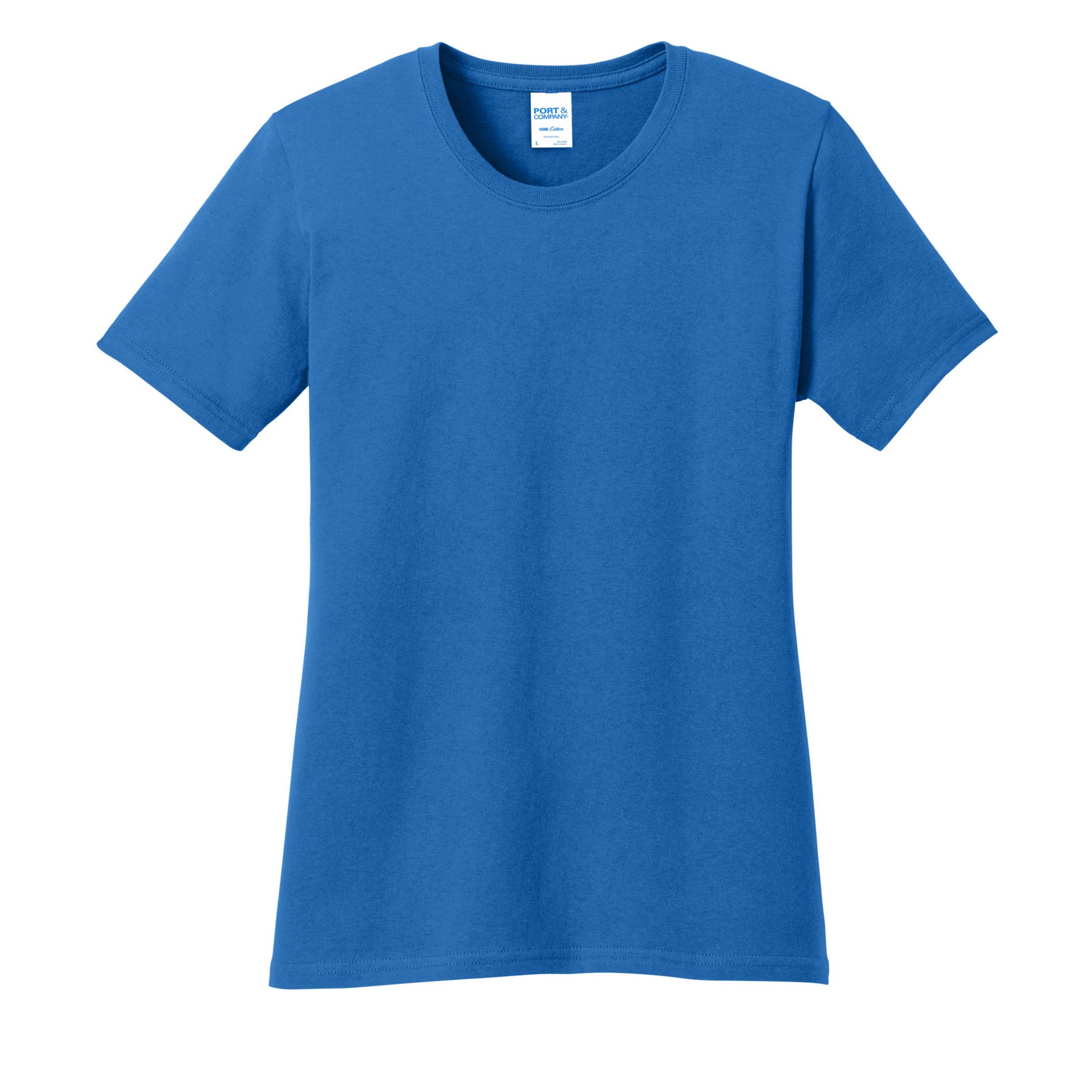 Port & Co® Women's Core Cotton Tee 1