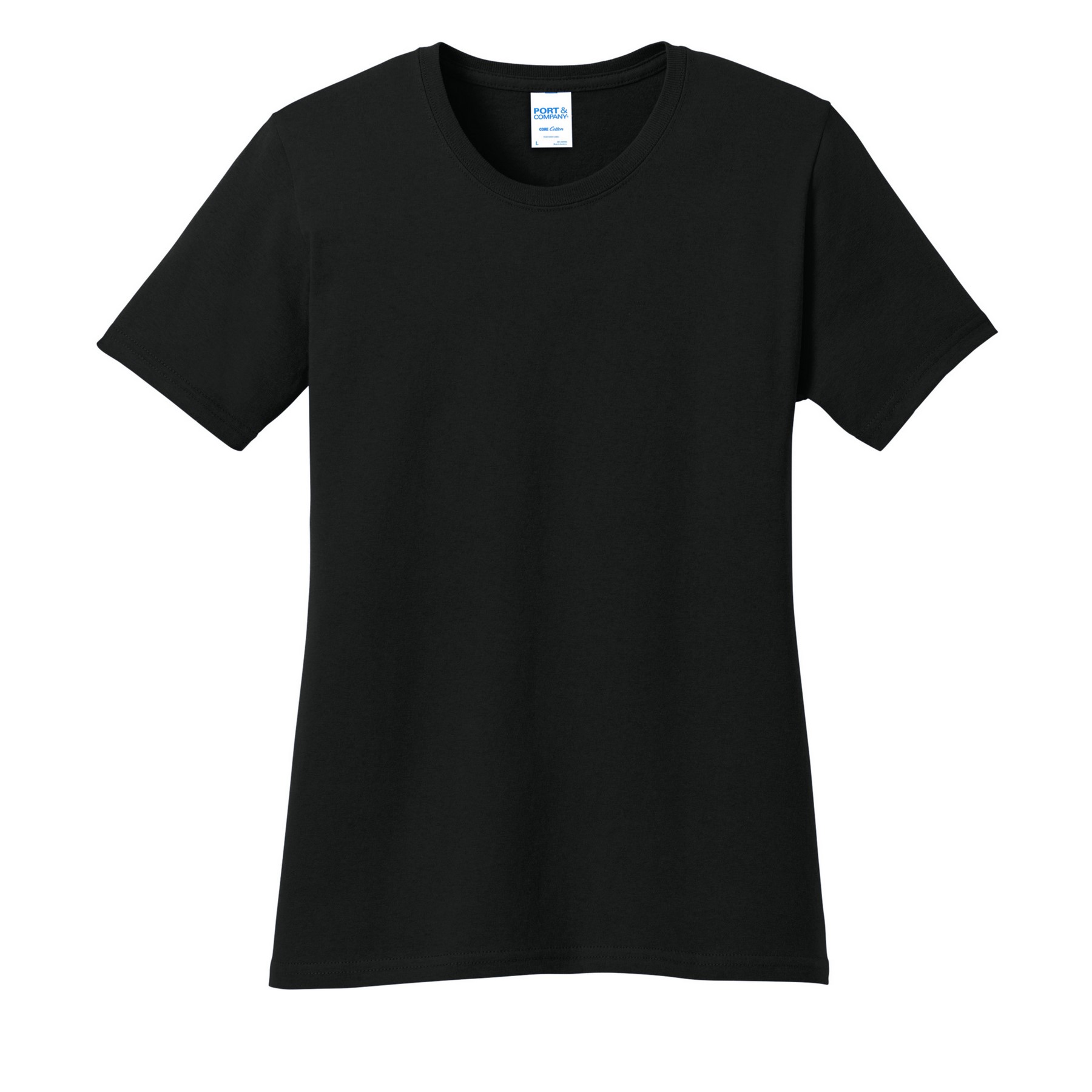 Port & Co® Women's Core Cotton Tee 1