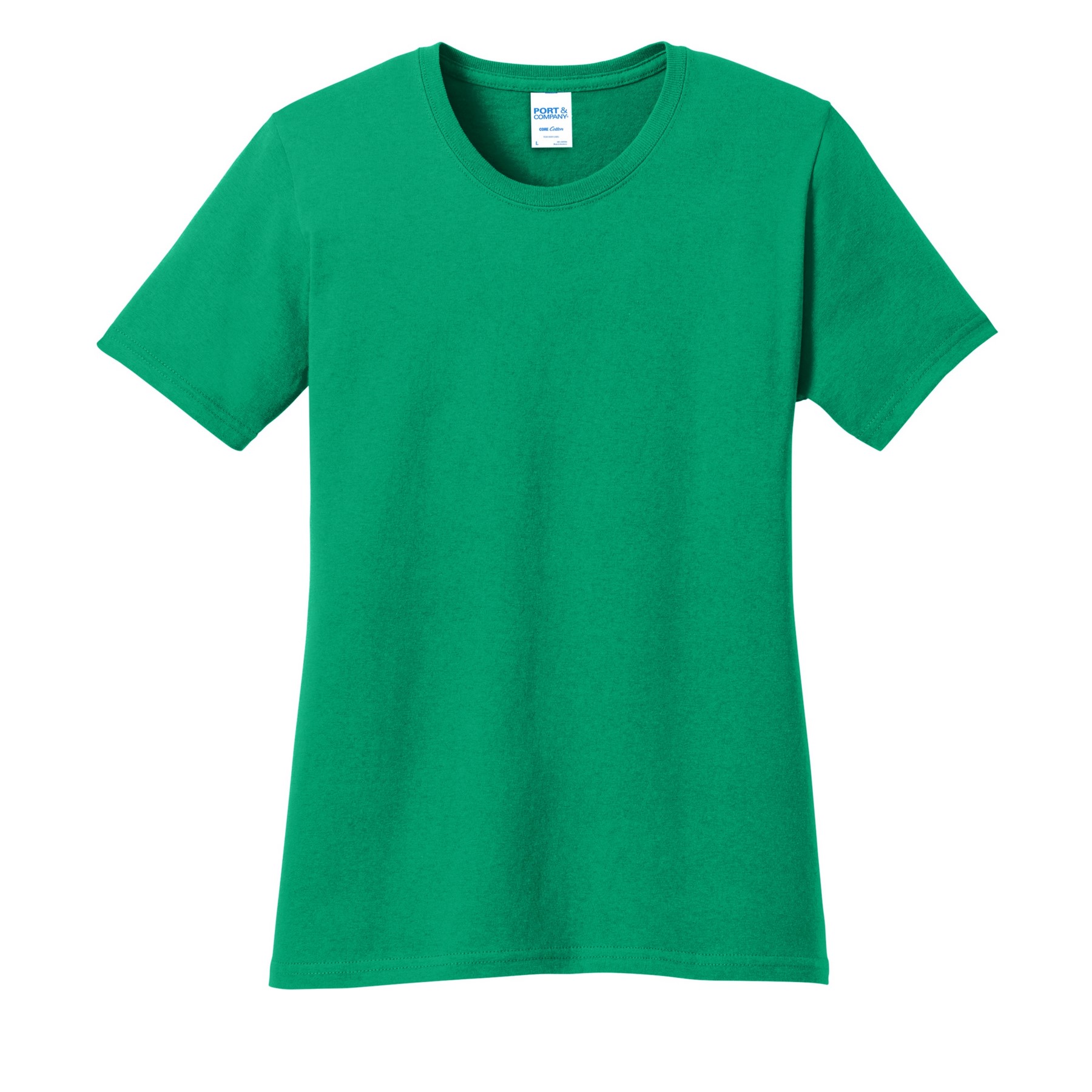 Port & Co® Women's Core Cotton Tee 1