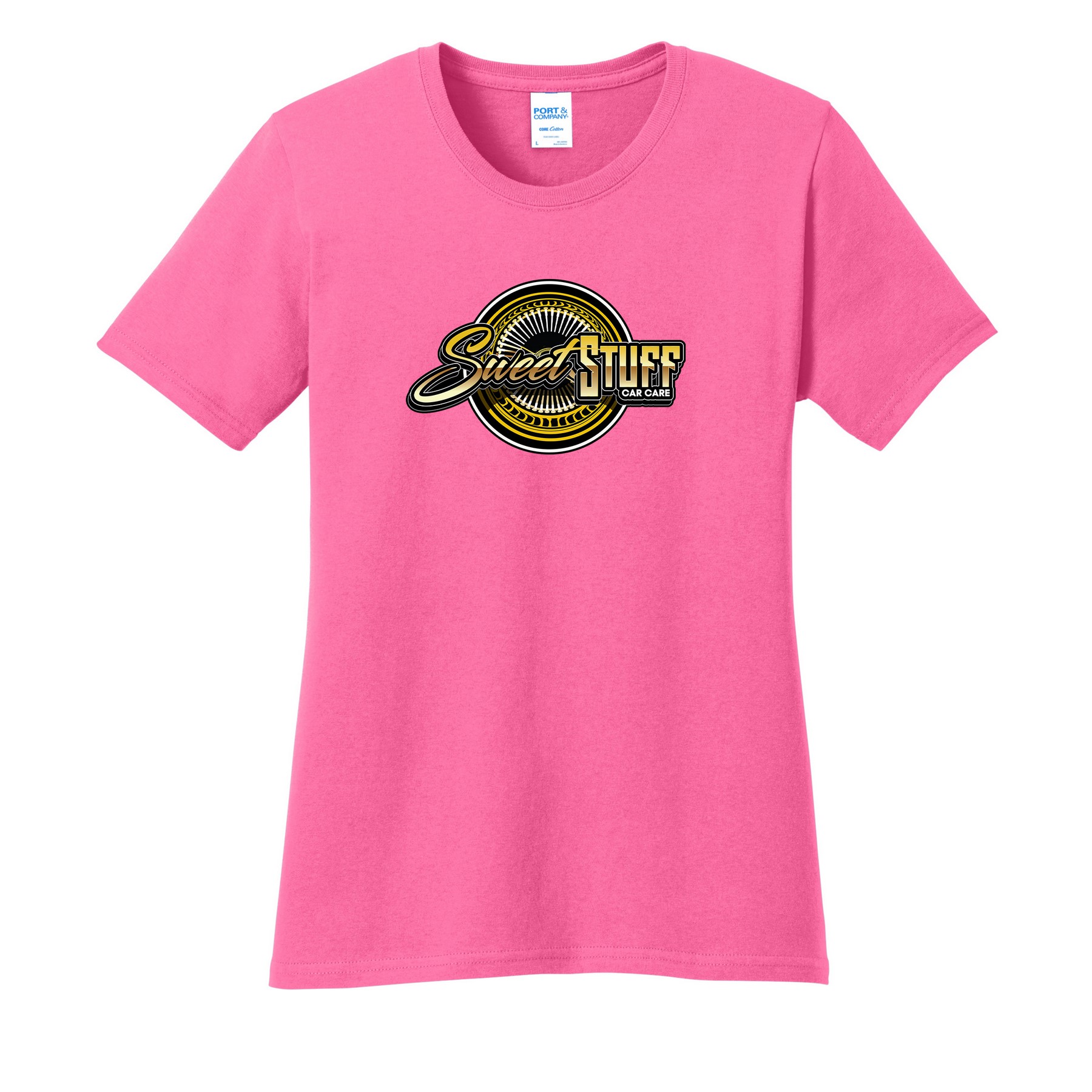 Port & Co® Women's Core Cotton Tee 1
