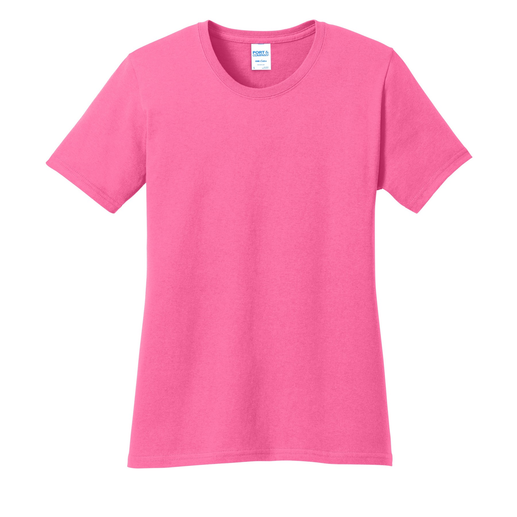 Port & Co® Women's Core Cotton Tee 1