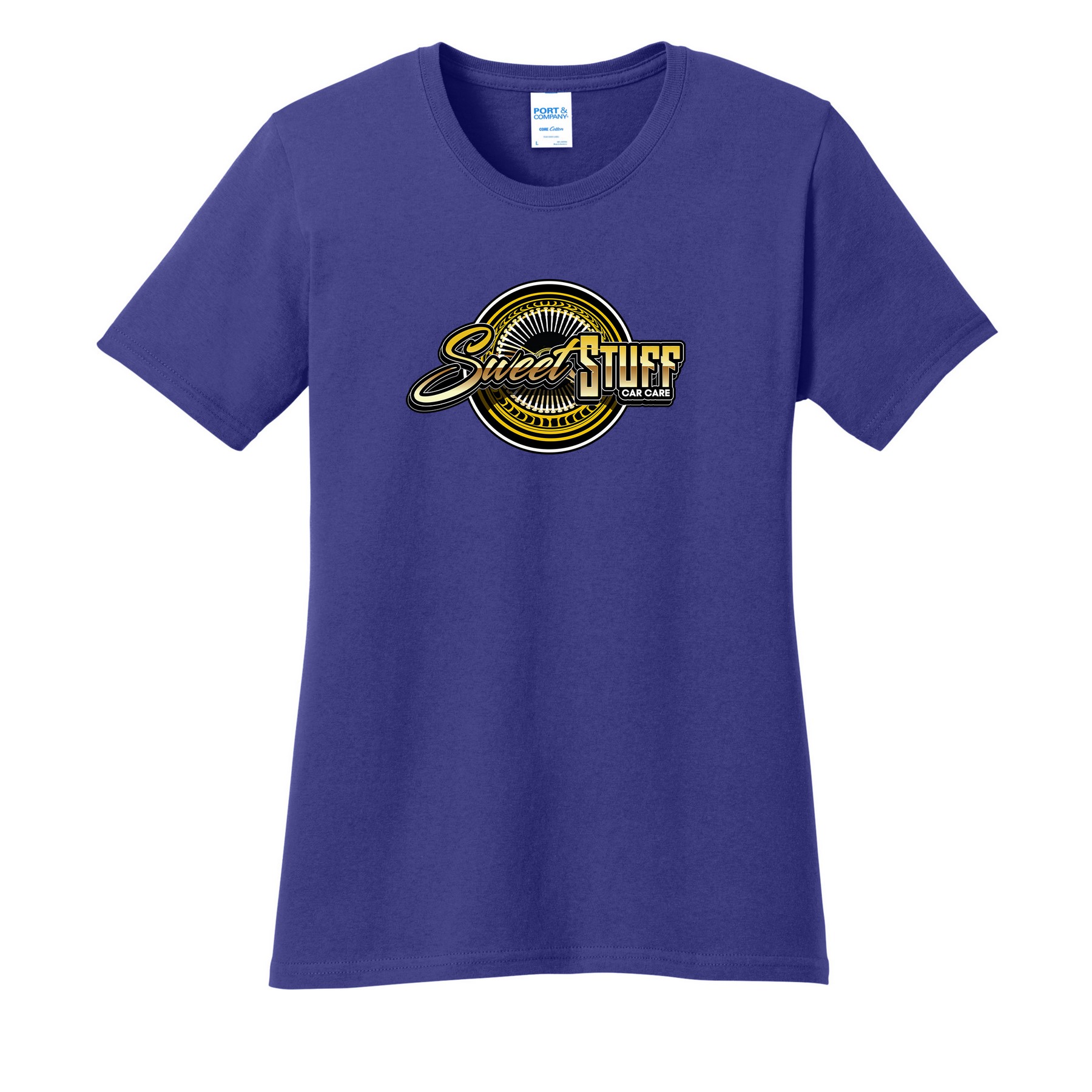 Port & Co® Women's Core Cotton Tee 1