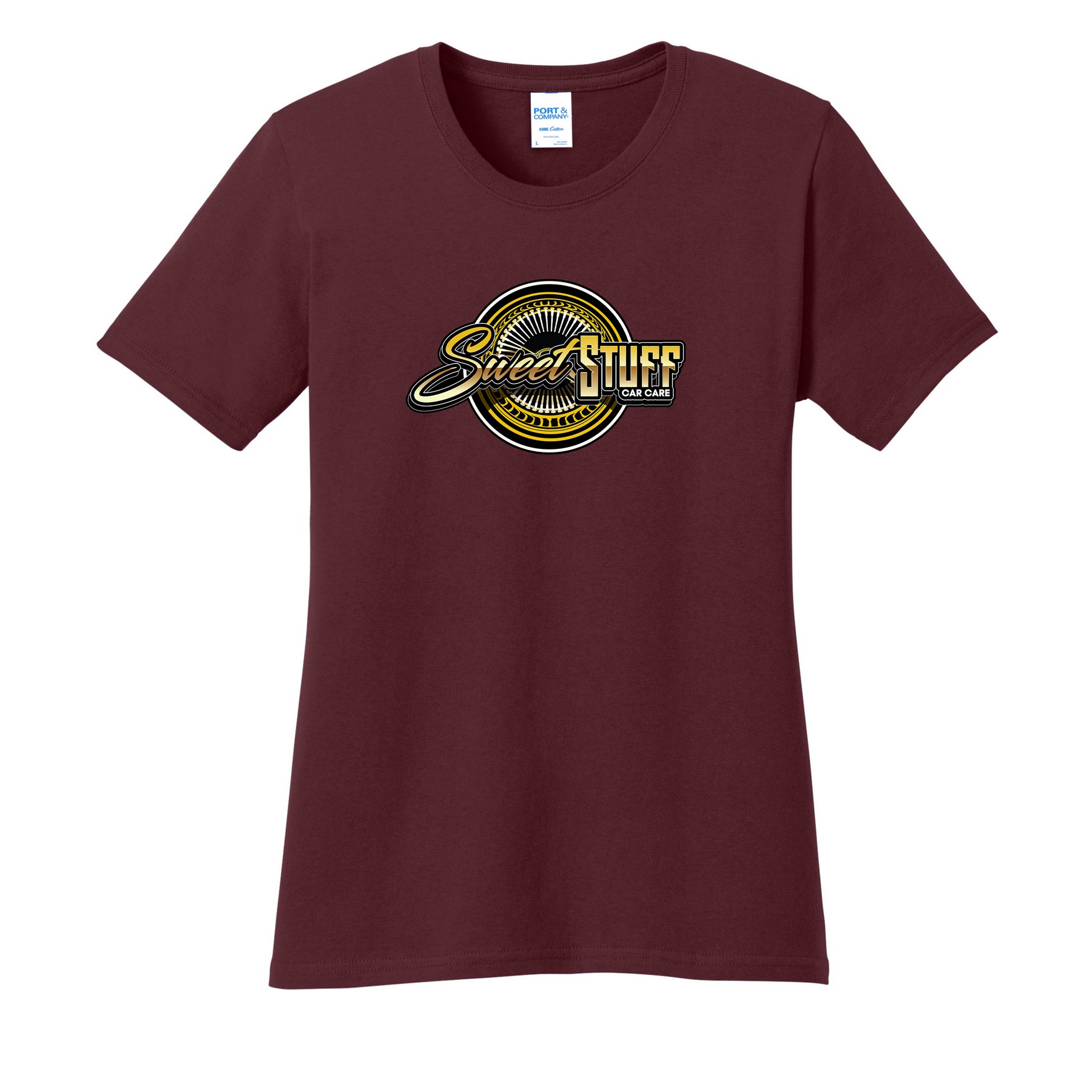 Port & Co® Women's Core Cotton Tee 1