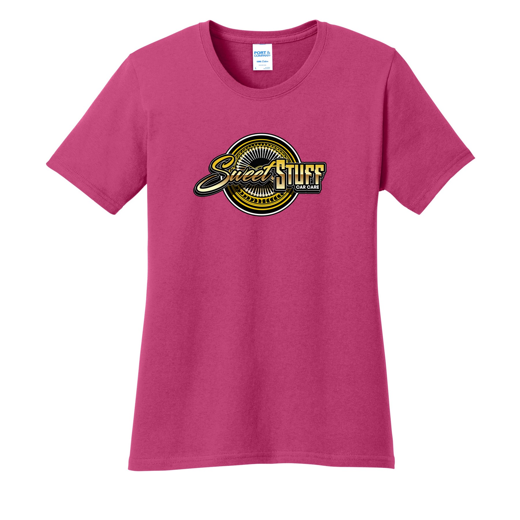 Port & Co® Women's Core Cotton Tee 1
