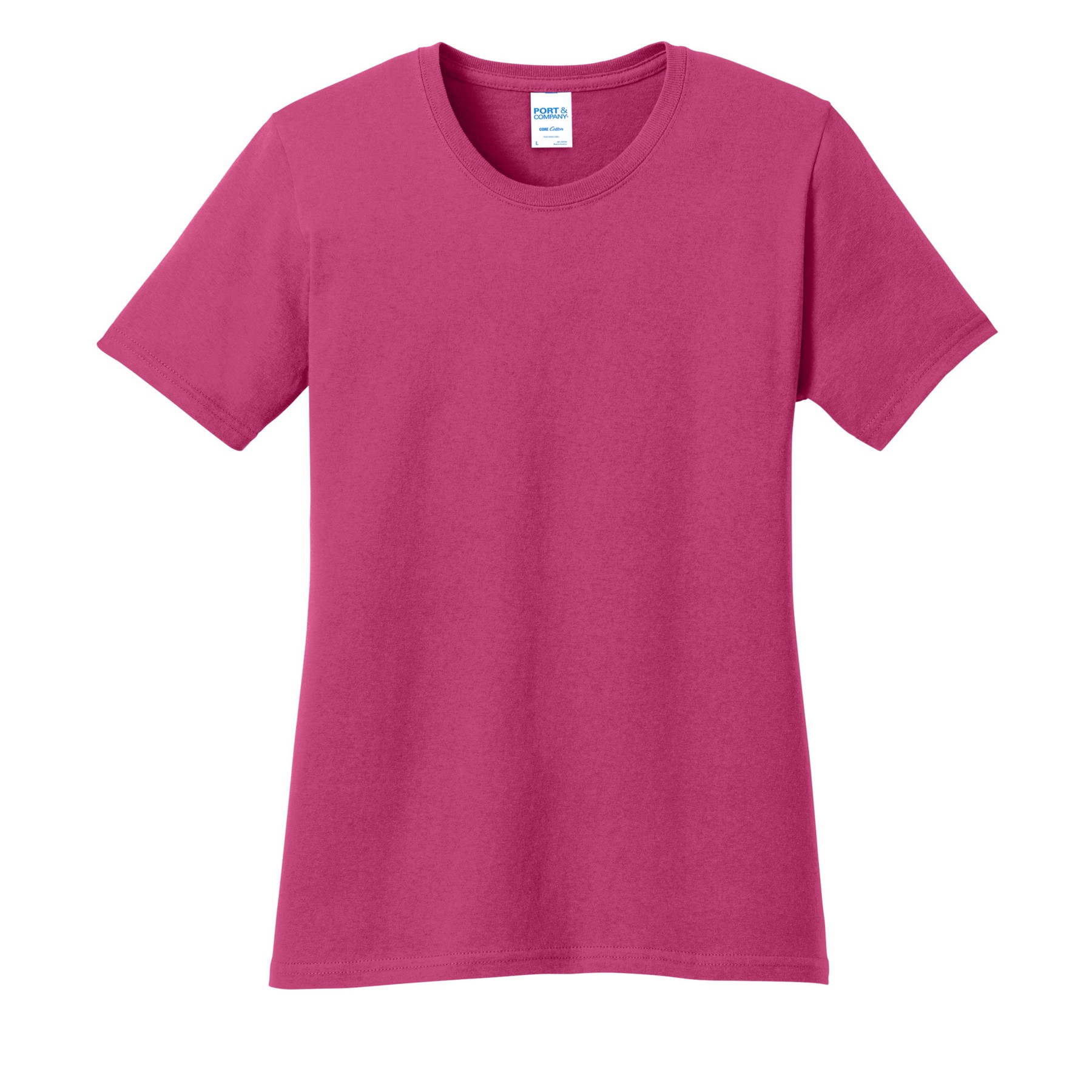 Port & Co® Women's Core Cotton Tee 1