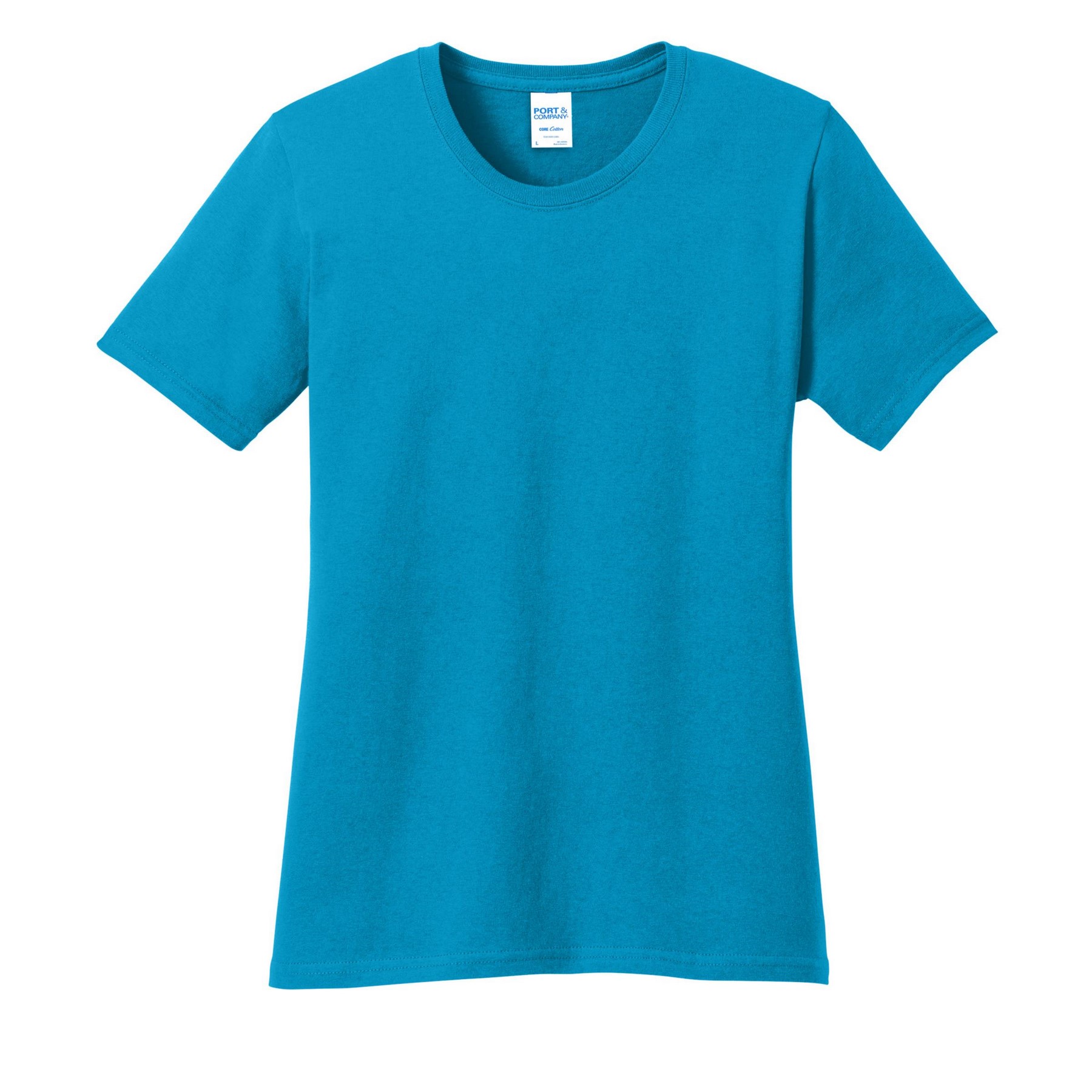 Port & Co® Women's Core Cotton Tee 1