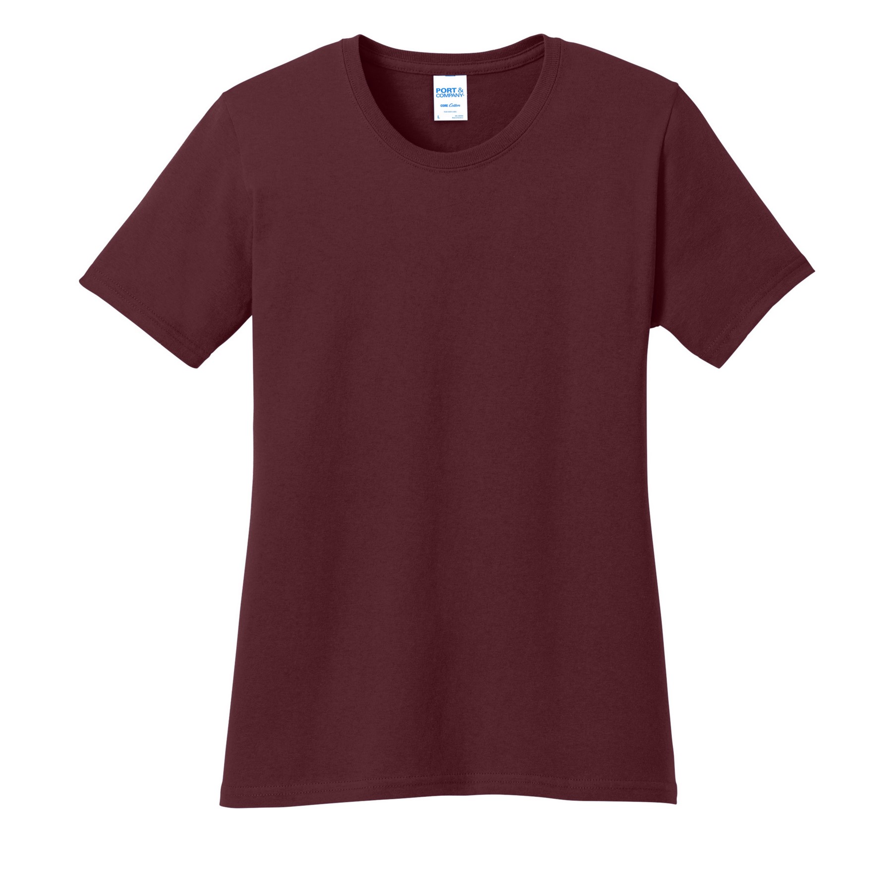 Port & Co® Women's Core Cotton Tee 1