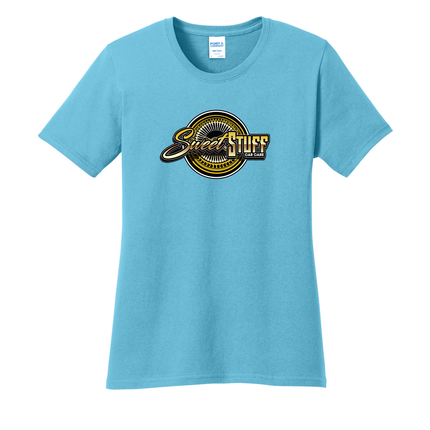Port & Co® Women's Core Cotton Tee 1
