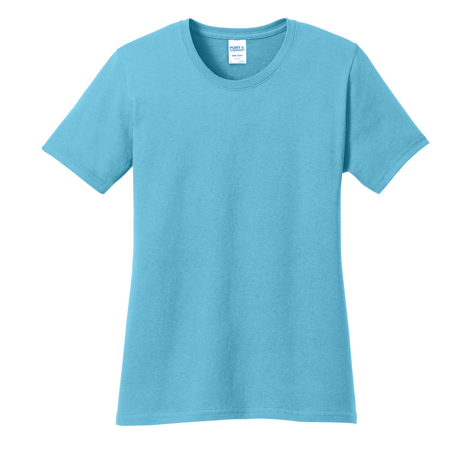 Port & Co® Women's Core Cotton Tee 1