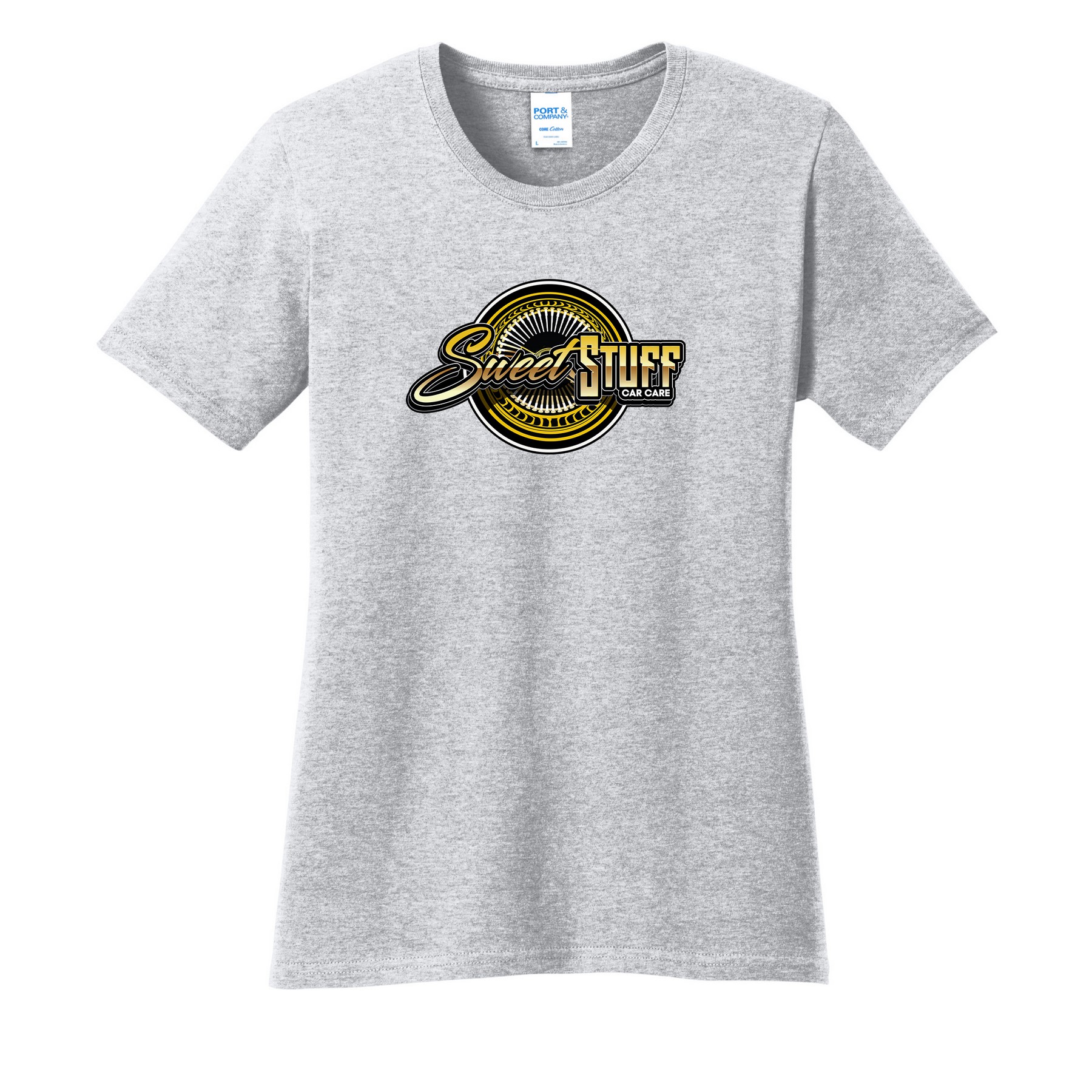 Port & Co® Women's Core Cotton Tee 1