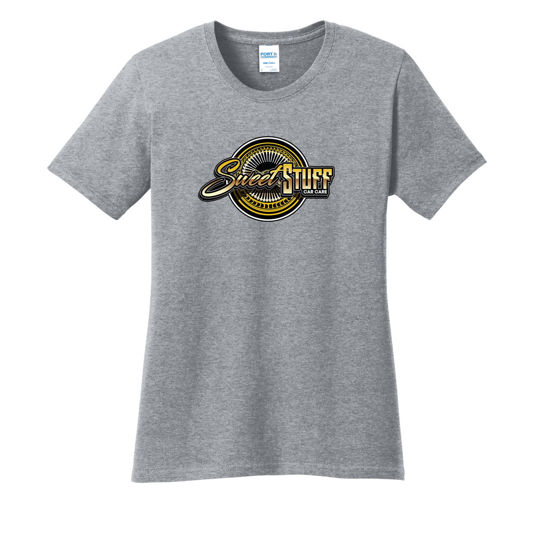 Port & Co® Women's Core Cotton Tee 1