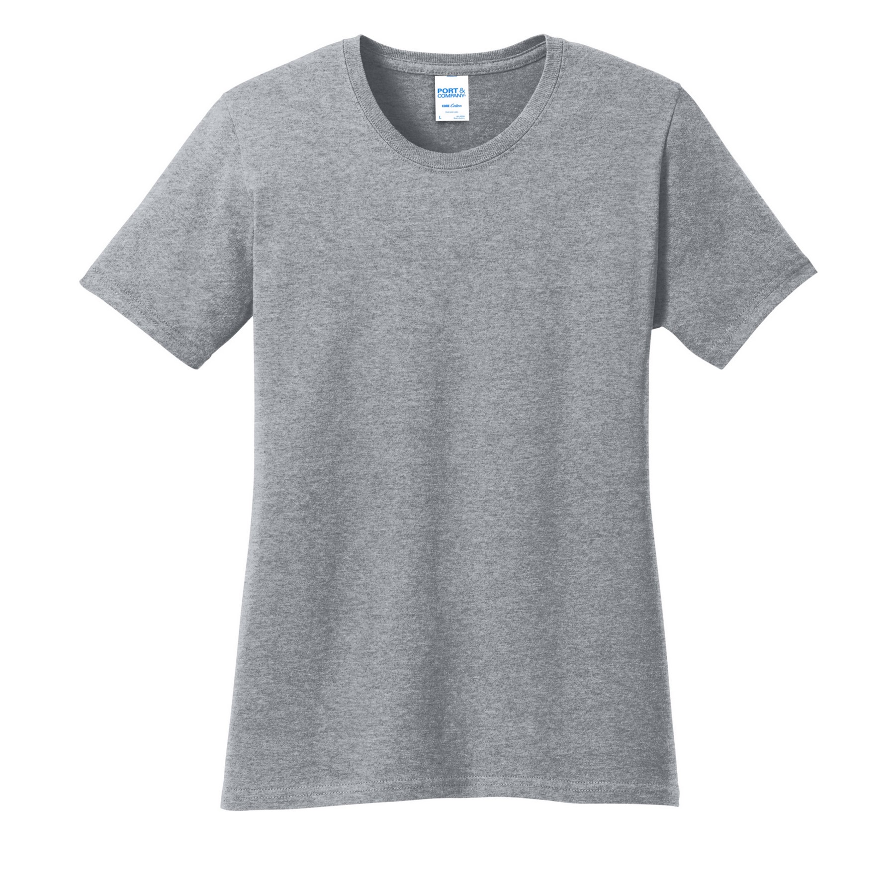Port & Co® Women's Core Cotton Tee 1