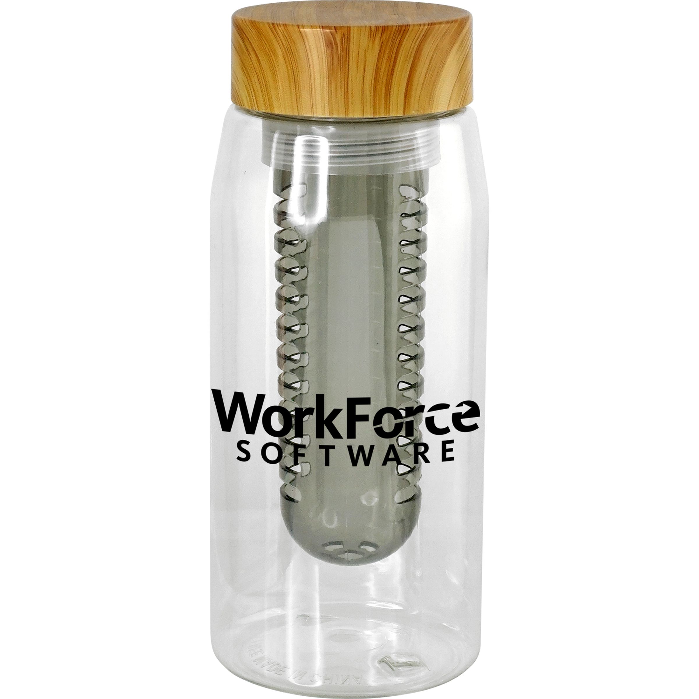 Bamboo Pattern 25 oz. Recycled Bottle with Infuser 1