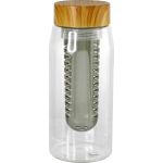 Bamboo Pattern 25 oz. Recycled Bottle with Infuser - smoke Bamboo Pattern 25 oz. Recycled Bottle with Infuser - smoke