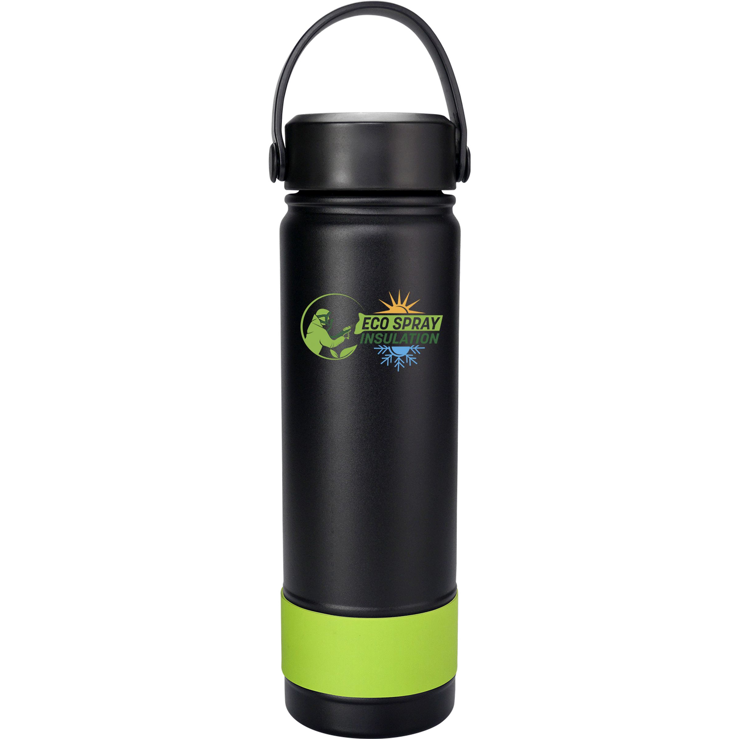 Metal Top 24 oz. Colorful Banded Bottle 1