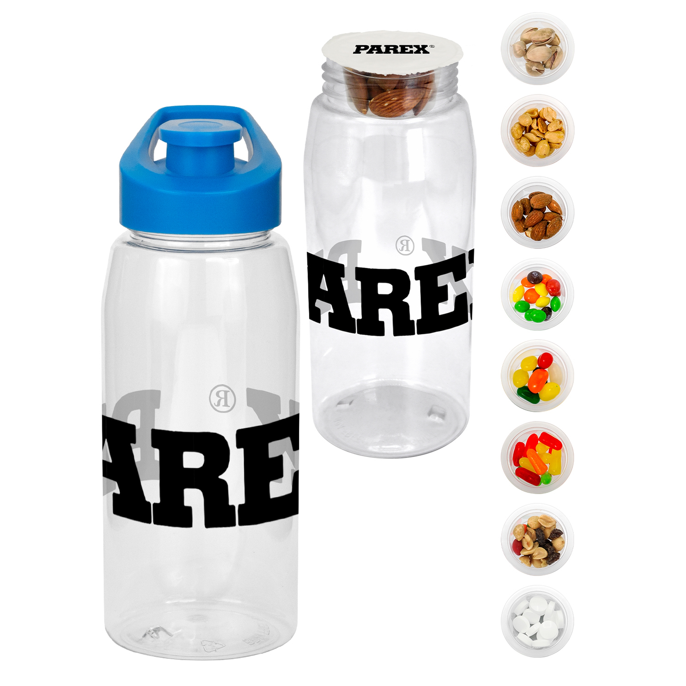Easy Pour 25 oz. Recycled Snack Bottle 1