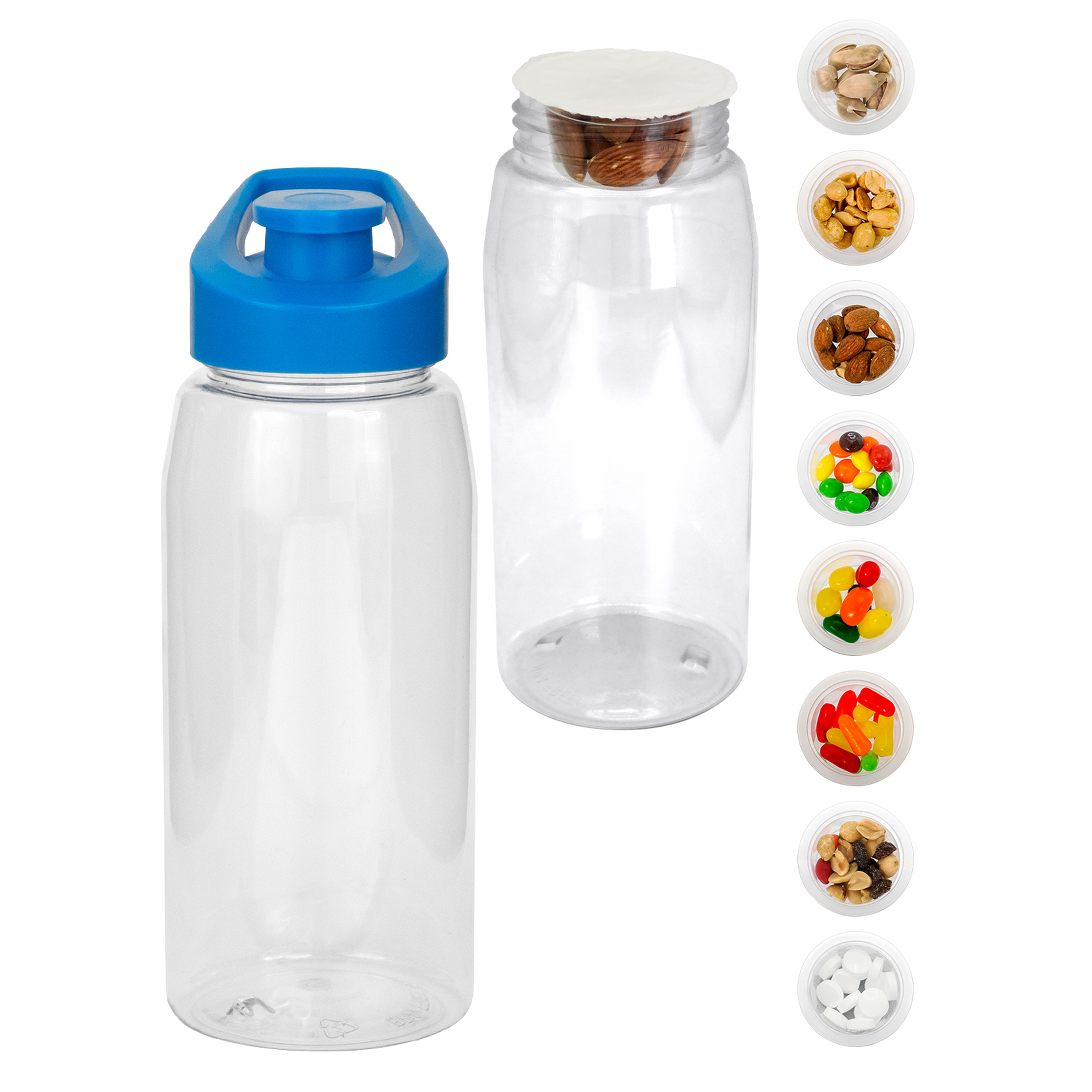 Easy Pour 25 oz. Recycled Snack Bottle 1