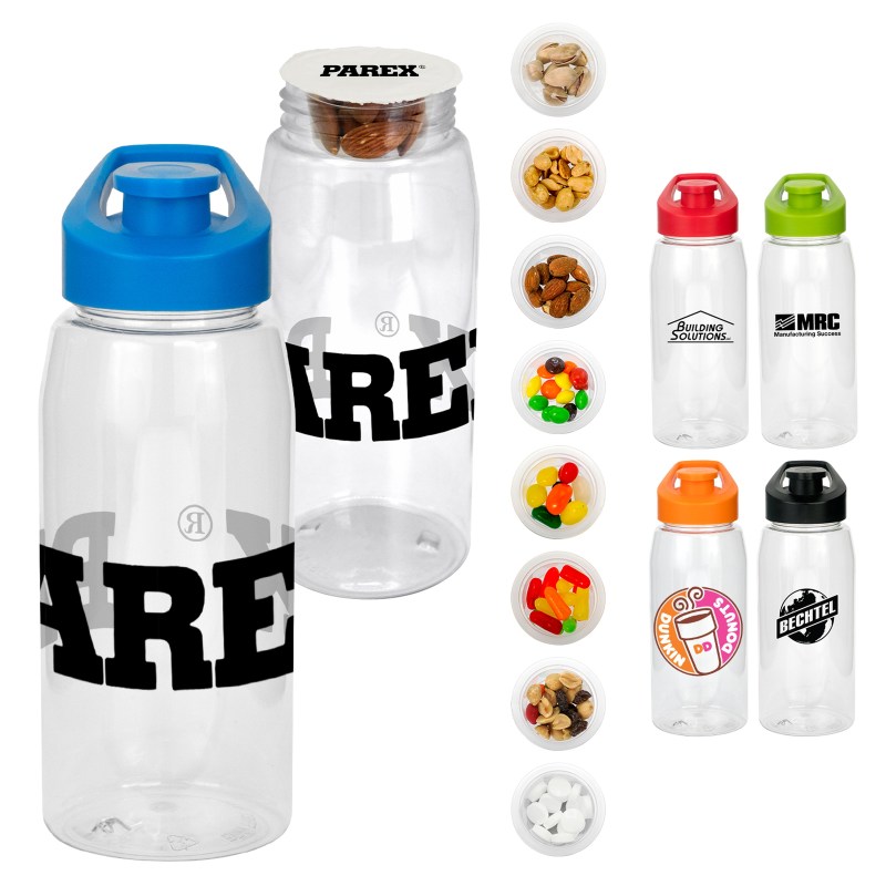 Easy Pour 25 oz. Recycled Snack Bottle 1 Easy Pour 25 oz. Recycled Snack Bottle 1