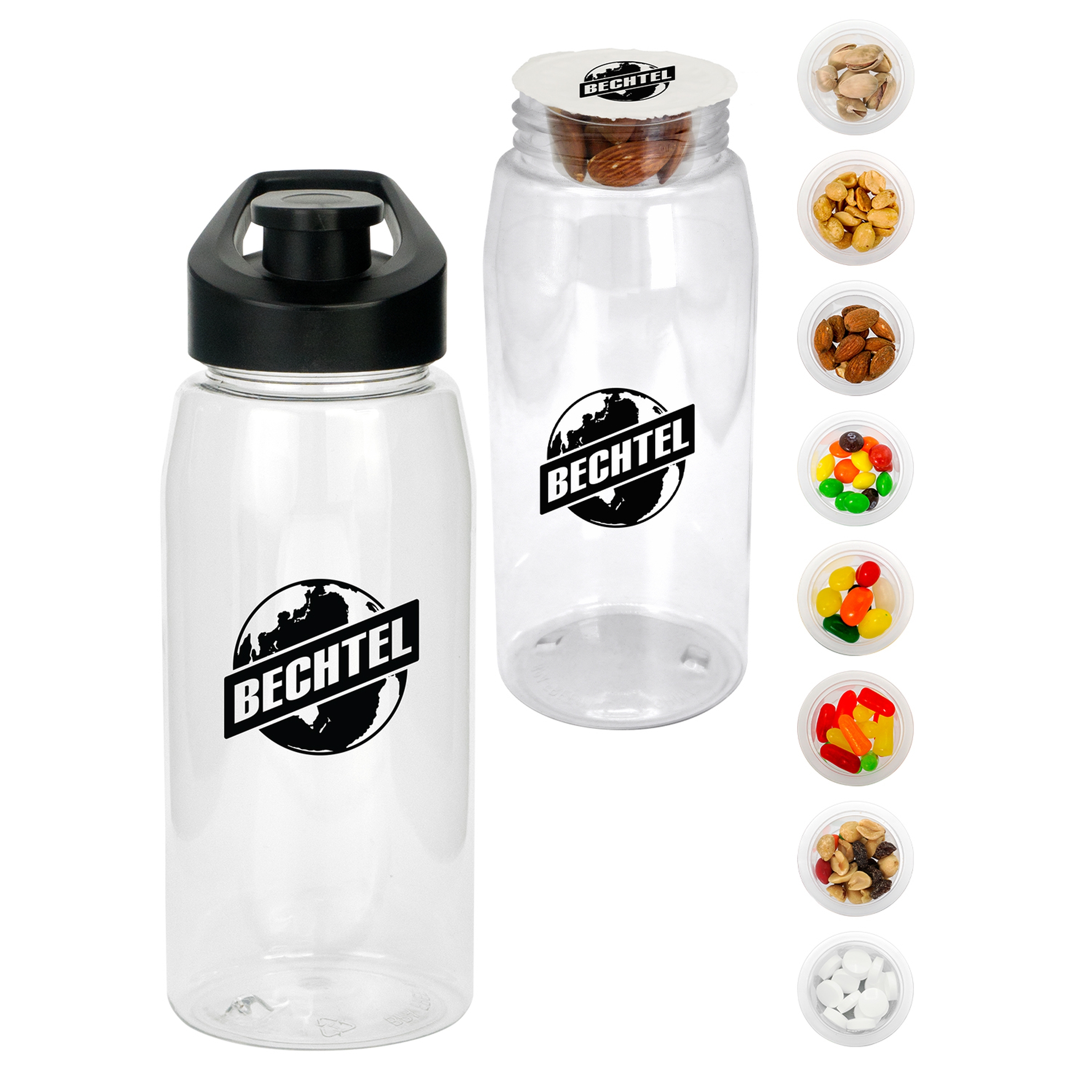 Easy Pour 25 oz. Recycled Snack Bottle 1