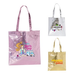Full Color Metallic Tote 1 Full Color Metallic Tote 1