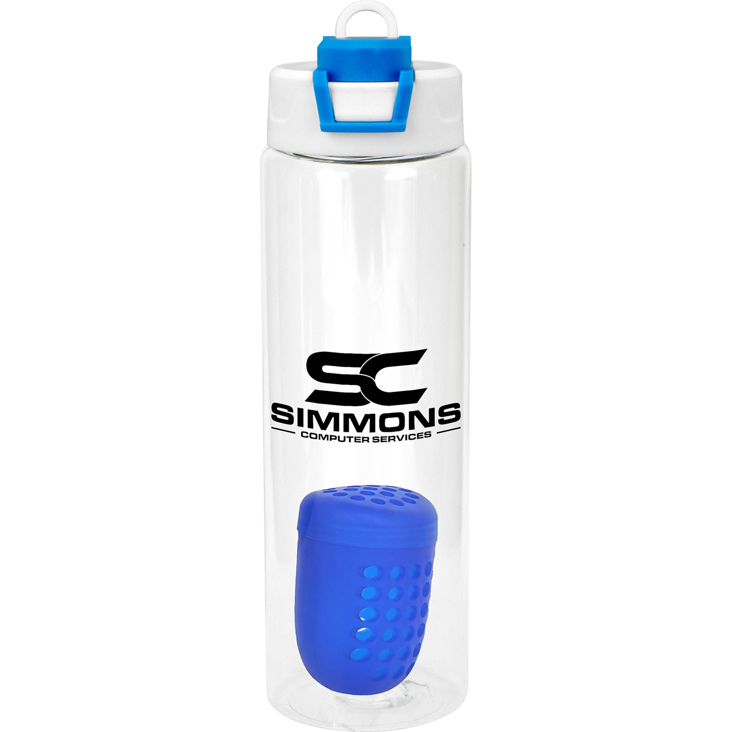 Two Tone Pop Up 24 oz. Bottle with Floating Infuser 1