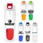 Two Tone Pop Up 24 oz. Bottle with Floating Infuser 1 Two Tone Pop Up 24 oz. Bottle with Floating Infuser 1