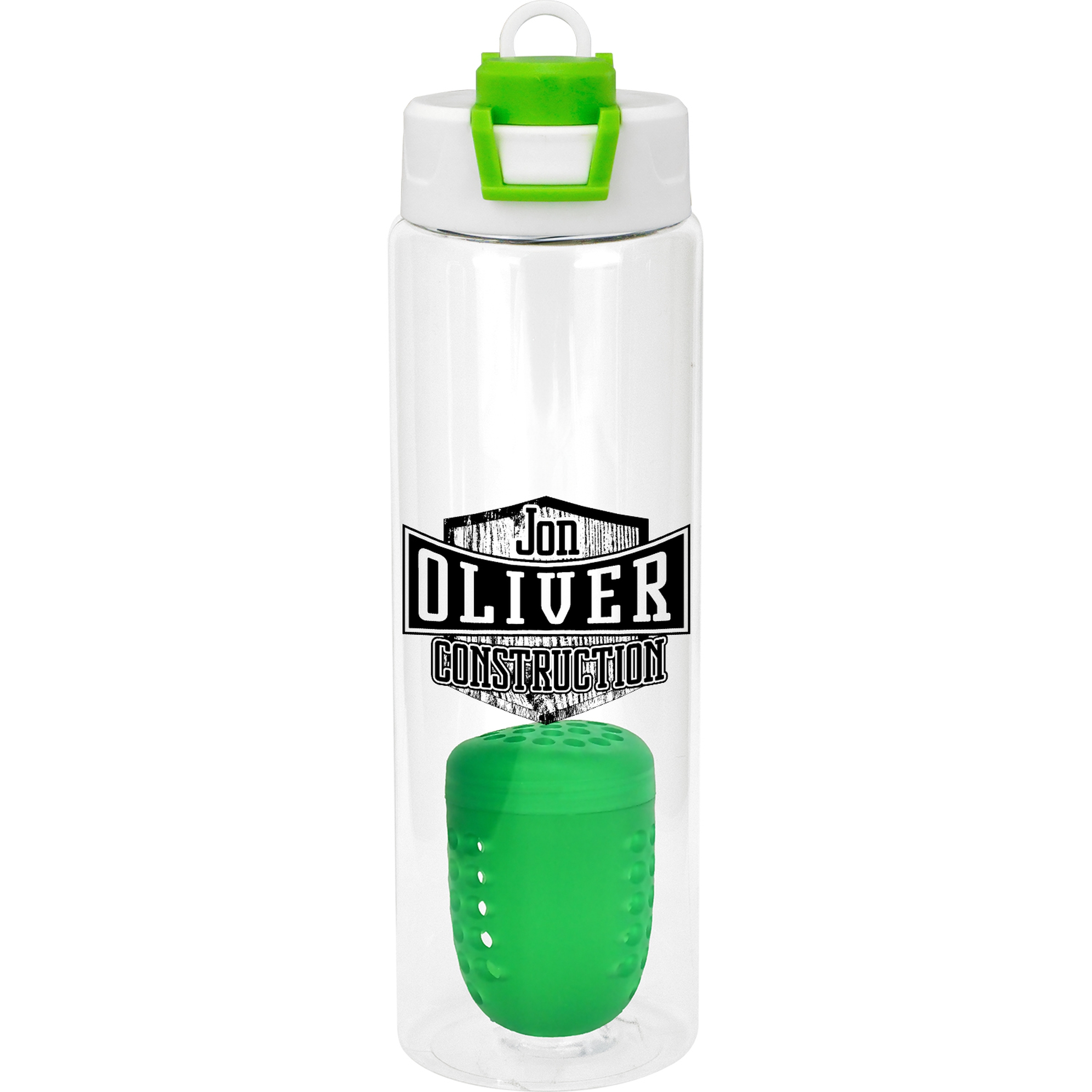 Two Tone Pop Up 24 oz. Bottle with Floating Infuser 1
