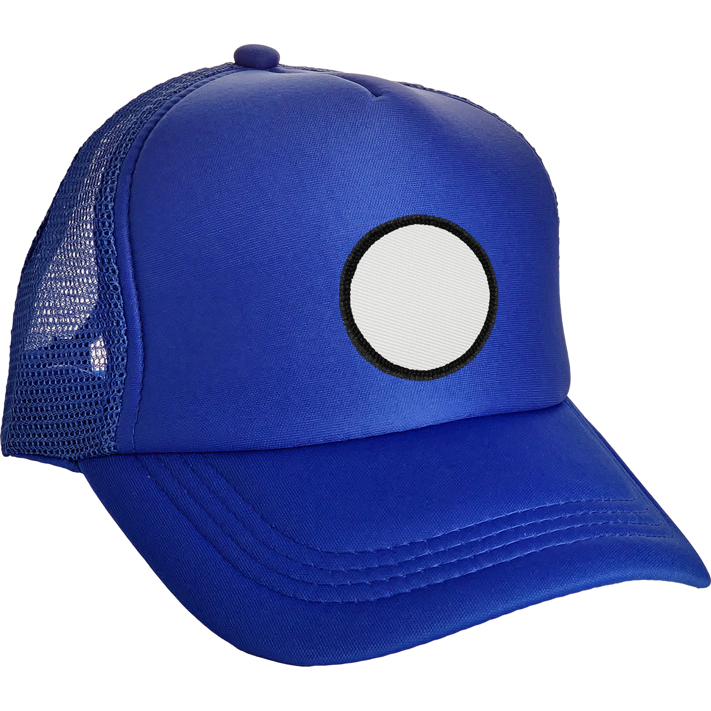Colorful Foam Embroidered Emblem Trucker Hat 1