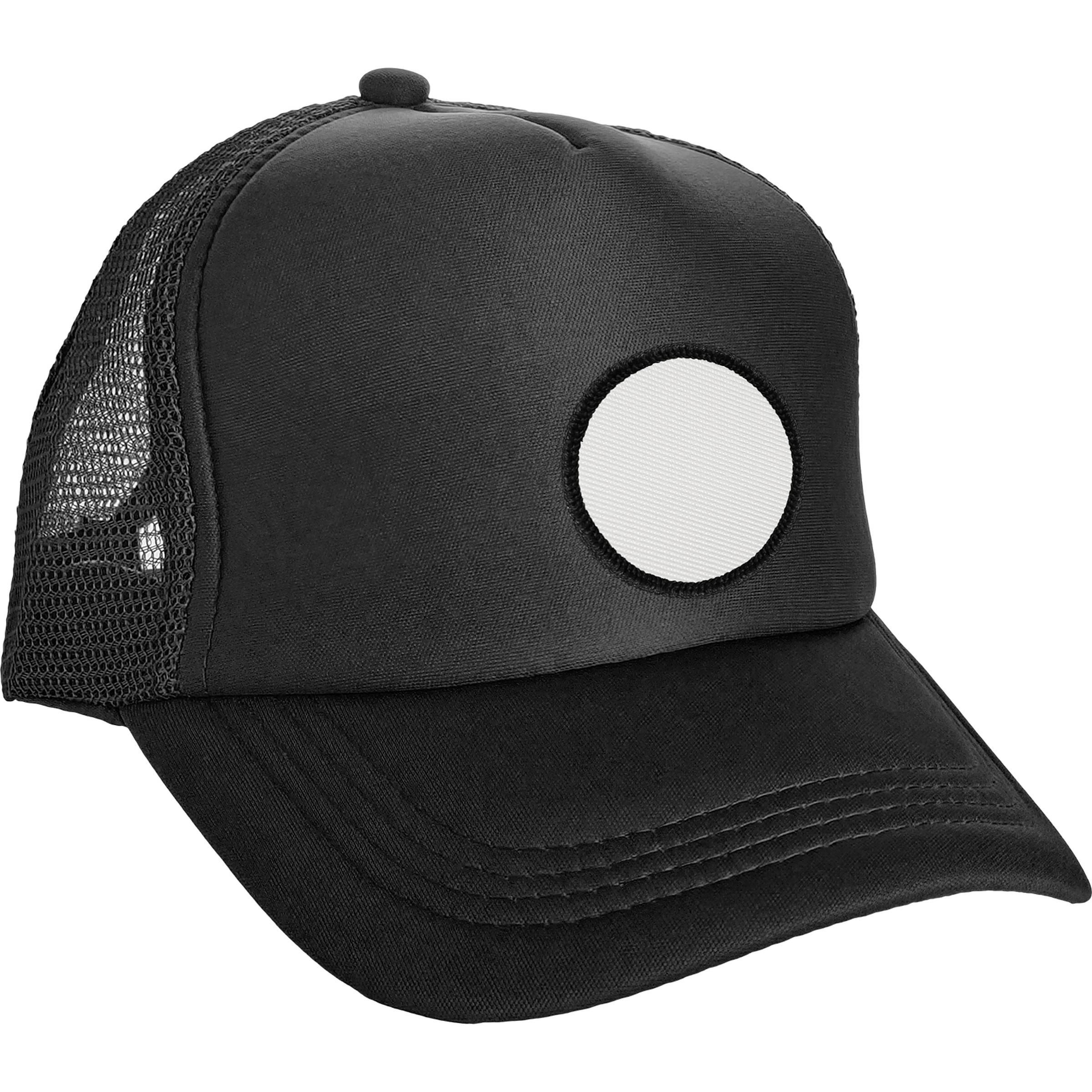 Colorful Foam Embroidered Emblem Trucker Hat 1