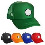 Colorful Foam Embroidered Emblem Trucker Hat 2 Colorful Foam Embroidered Emblem Trucker Hat 2
