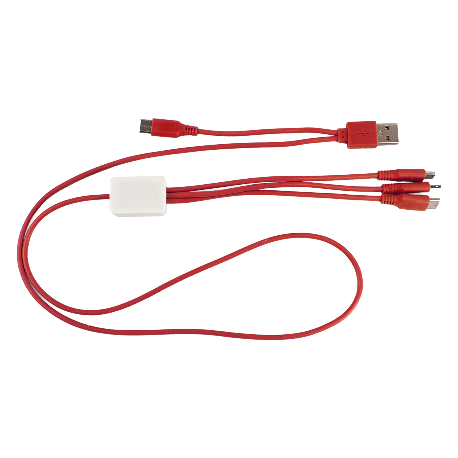 Dual Input 3' Snap Colorful Cable 1